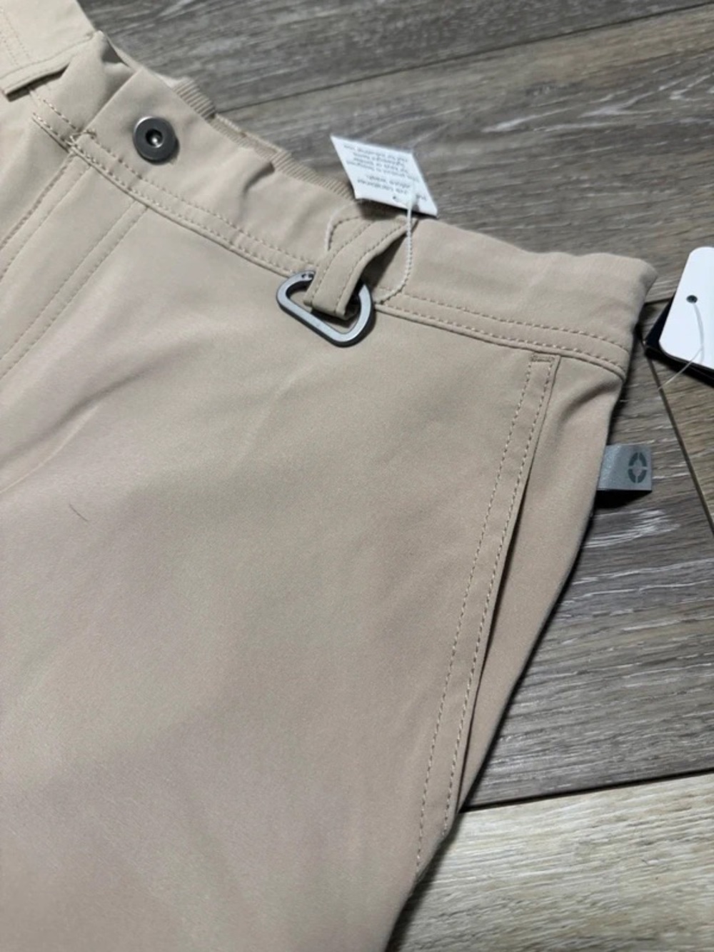 Men's Tan Utility Work Pants - Durable Straight Leg - Picture 4 of 5